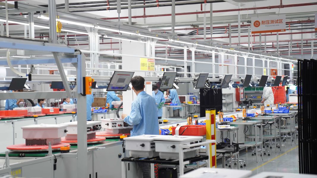 Shenzhen Resun energy Technology Co., Ltd linea di produzione del fabbricante