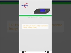 5.12 kWh Batteria di accumulo di energia espandibile LFP Smart Control